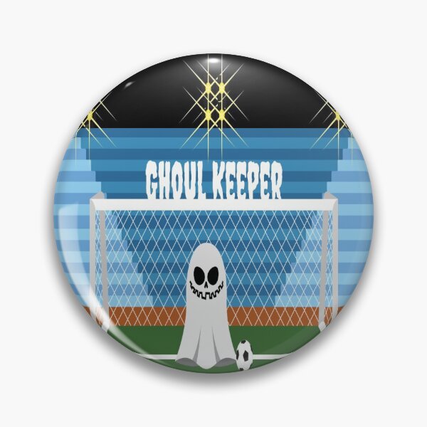 Item preview, Funny Soccer Pun- Ghoul Keeper designed and sold by goodguy53.