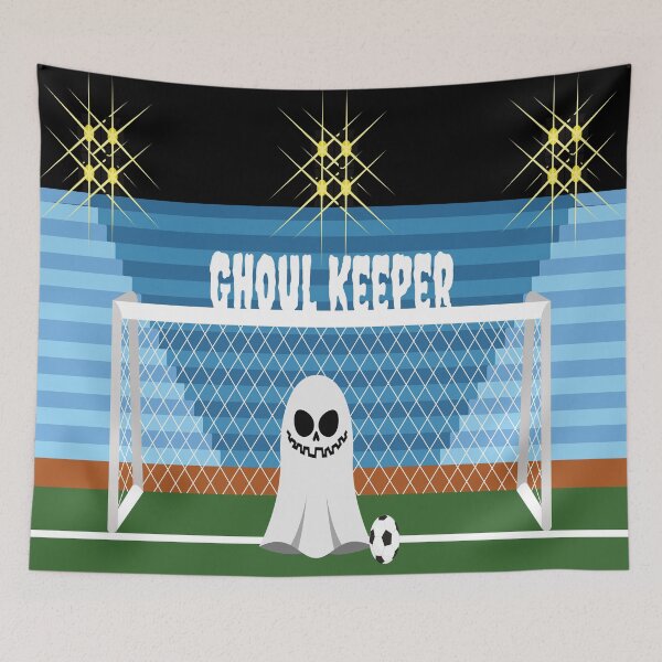 Item preview, Funny Soccer Pun- Ghoul Keeper designed and sold by goodguy53.