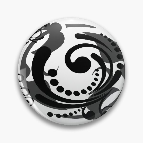 Item preview, Circular Black and Grey Ornate design  designed and sold by jcad216.