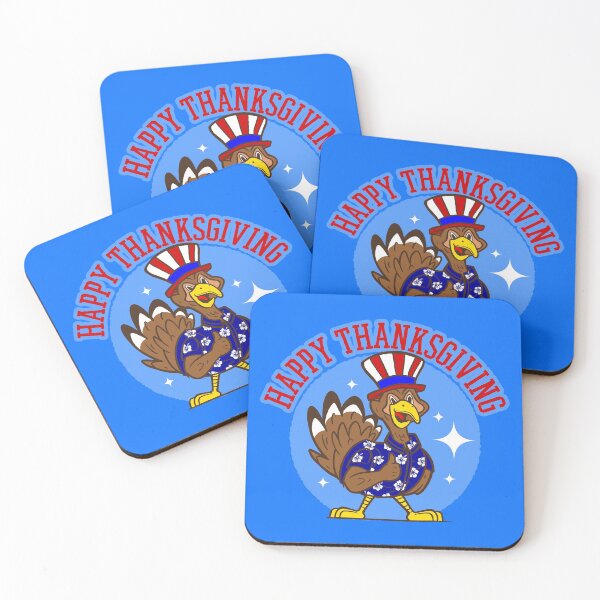 Item preview, happy thanksgiving turkey patriotic american funny designed and sold by Gossip Rag.