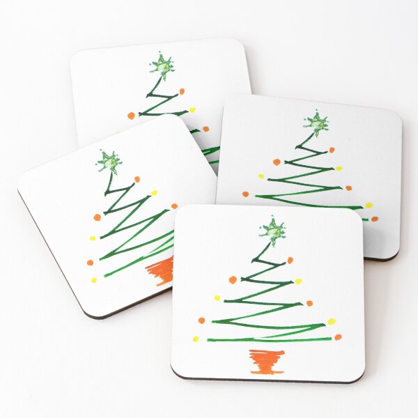 Item preview, White Xmas tree designed and sold by Elizabeth Moore Golding.