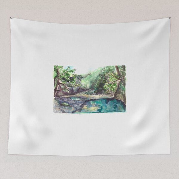 Item preview,  Mountain river designed and sold by Edward Nekrasov.