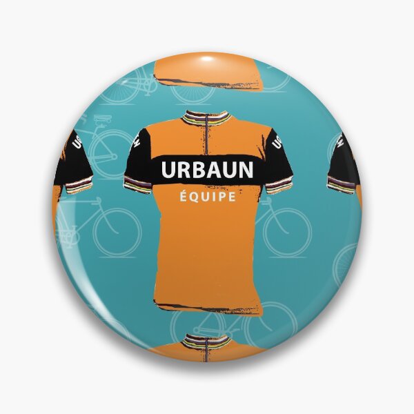 Artikelvorschau, VINTAGE CYCLING JERSEY ORANGE URBAUN entworfen und verkauft von Urbaun.