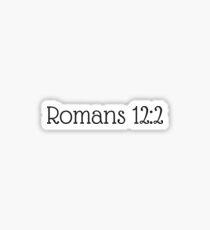 Romans 12:2 Sticker