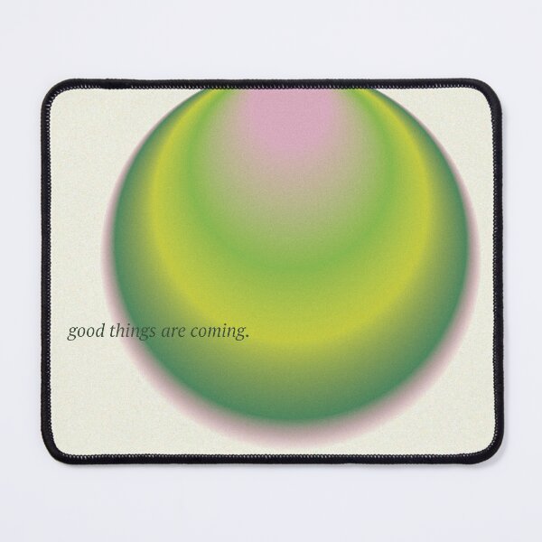 Item preview, Good Things Are Coming Aura Grain Print designed and sold by hollymjohnson.