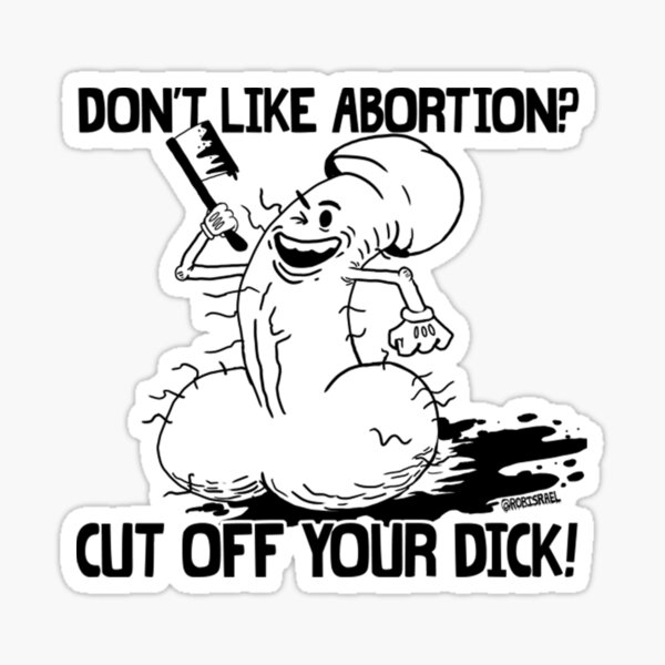 Cut if off Sticker