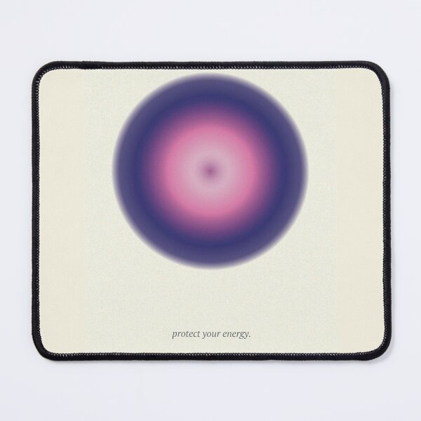 Item preview, Protect Your Energy Aura Print designed and sold by hollymjohnson.