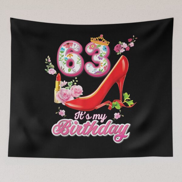 Item preview, It's My Birthday 63 Year Old Sexy And Fabulous 63rd Pink  designed and sold by bar0zysbertha.