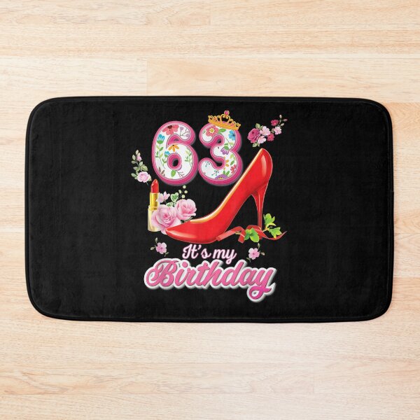 Item preview, It's My Birthday 63 Year Old Sexy And Fabulous 63rd Pink  designed and sold by bar0zysbertha.