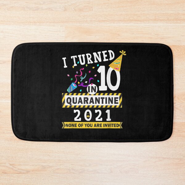 Item preview, I Turned 10 In Quarantine Tee 10th Birthday Teenagers Gift  designed and sold by bar0zysbertha.