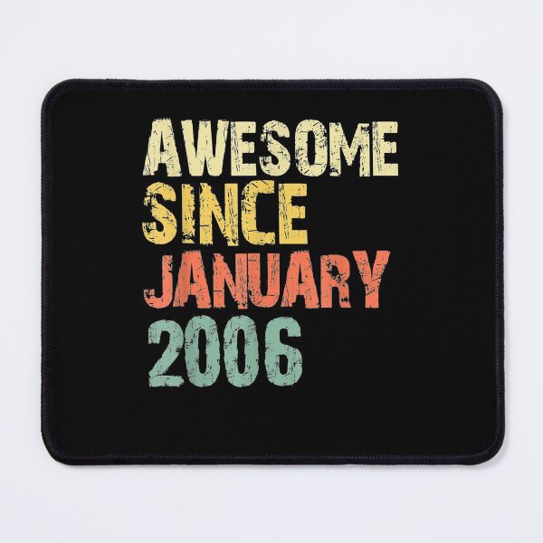 Item preview, Awesome Since January 2006 15th Birthday Gift 15 Years Old  designed and sold by bar0zysbertha.