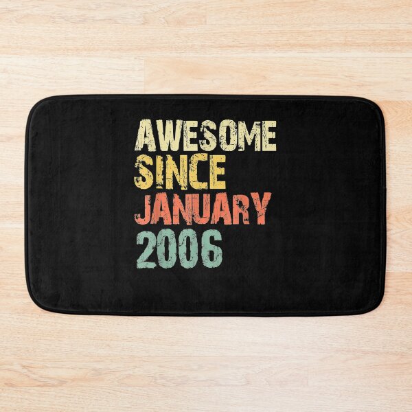 Item preview, Awesome Since January 2006 15th Birthday Gift 15 Years Old  designed and sold by bar0zysbertha.