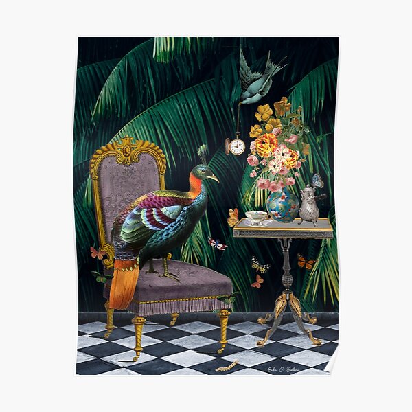 Tea Time - Digital Art Poster
