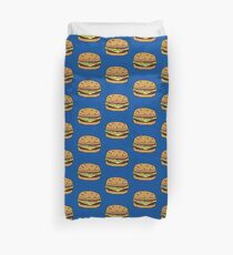 Many Cheeseburgers Duvet Cover