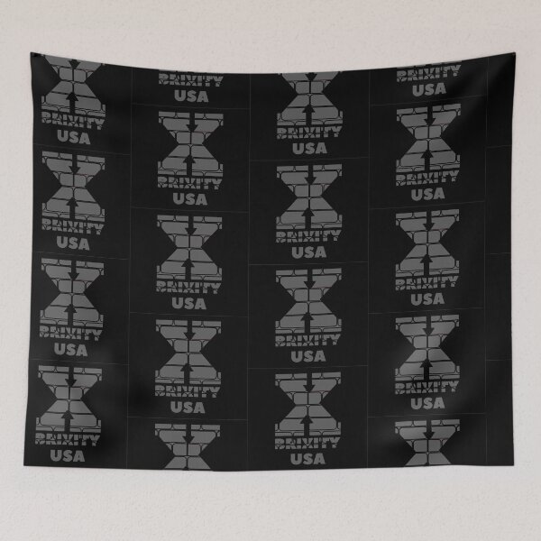 Item preview, Brixity USA: The Wall Grey on Black designed and sold by TheSignsofSOIL.