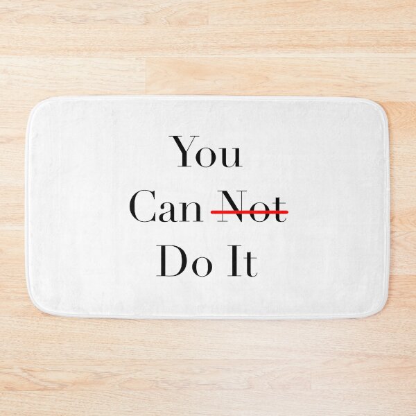 Item preview, You Can (Not) Do It designed and sold by ArtbyLucy27.