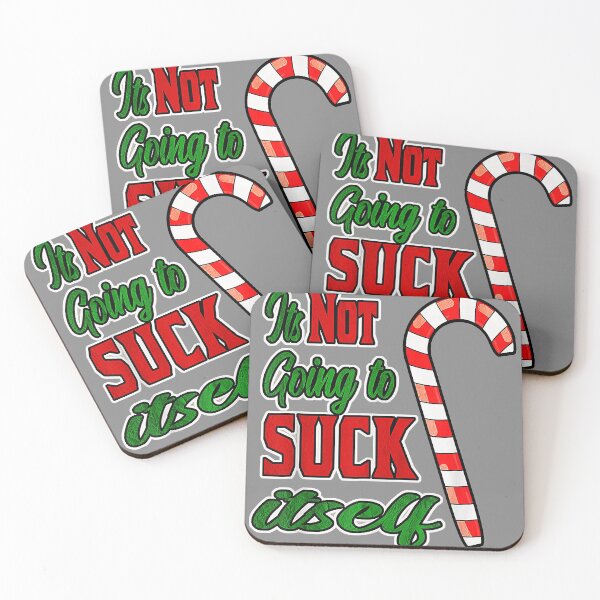 Item preview, Christmas It Isn'T Going To Suck Itself Candy Cane designed and sold by DyanStoy.
