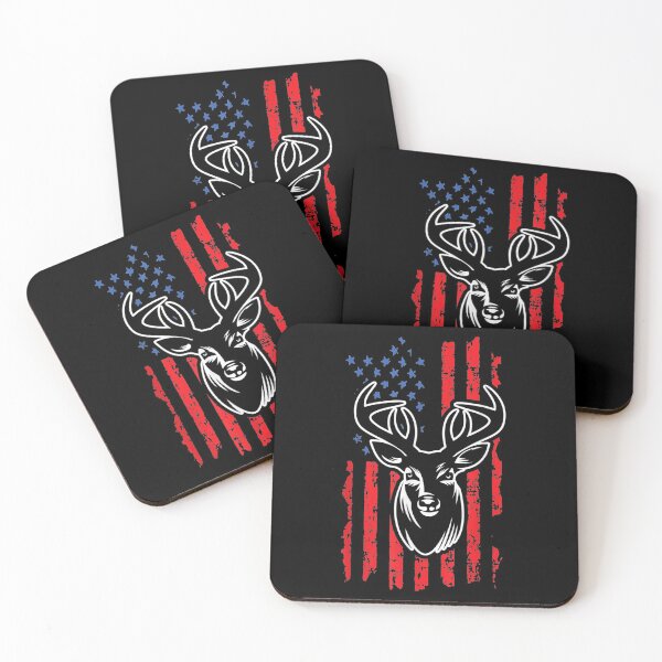 Item preview,  American Flag Hunting Deer Hunter designed and sold by bessiey23.