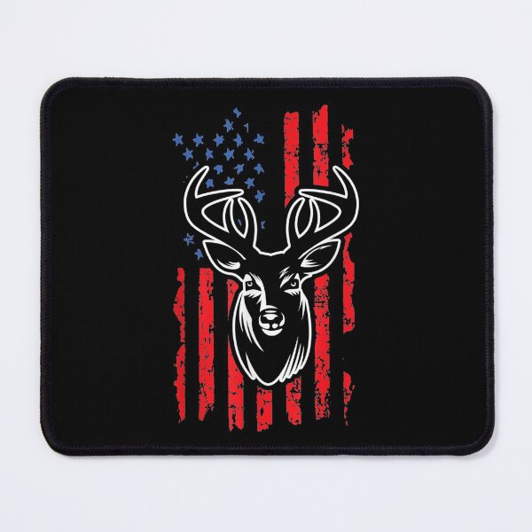 Item preview, American Flag Hunting Deer Hunter designed and sold by bessiey23.