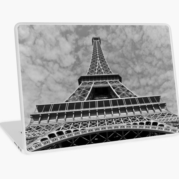 the elegance of eiffel Laptop Skin