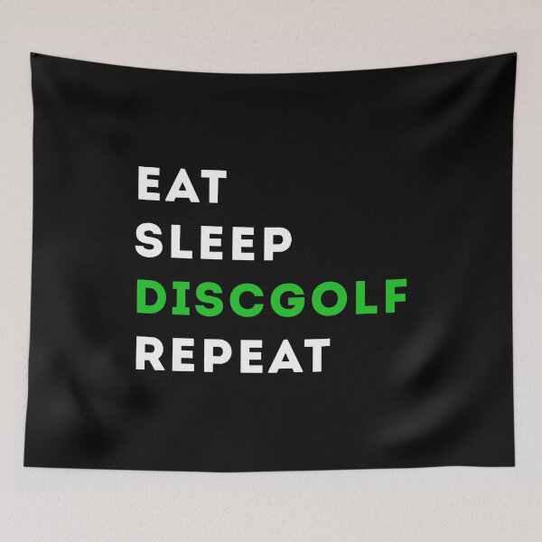 Item preview, Eat Sleep Discgolf Repeat designed and sold by JBDeszigns.
