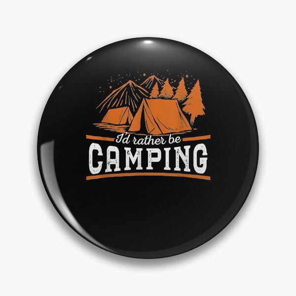 Item preview, Outdoors Hiking I'd Rather Be Camping  designed and sold by bar0zysbertha.