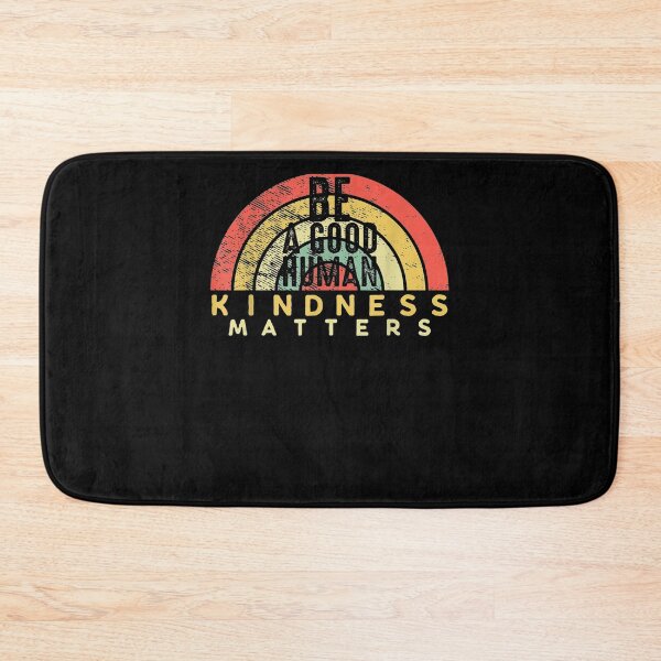Item preview, Retro Vintage Be A Good Human Kindness Matters Be Kind Gift  designed and sold by bar0zysbertha.