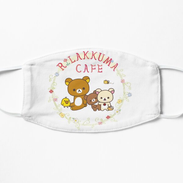 Rilakkuma Cafe Flat Mask
