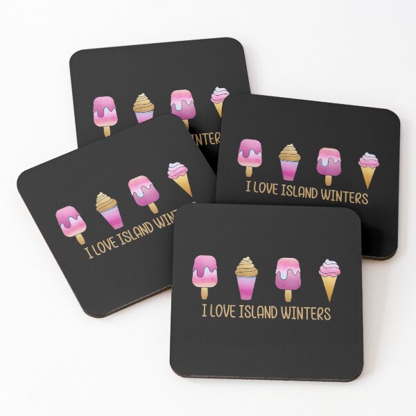 Item preview, I Love Island Winters designed and sold by SpiritLiving.