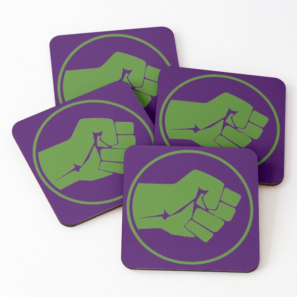 Item preview, Green Smash Fist Logo designed and sold by IORS.