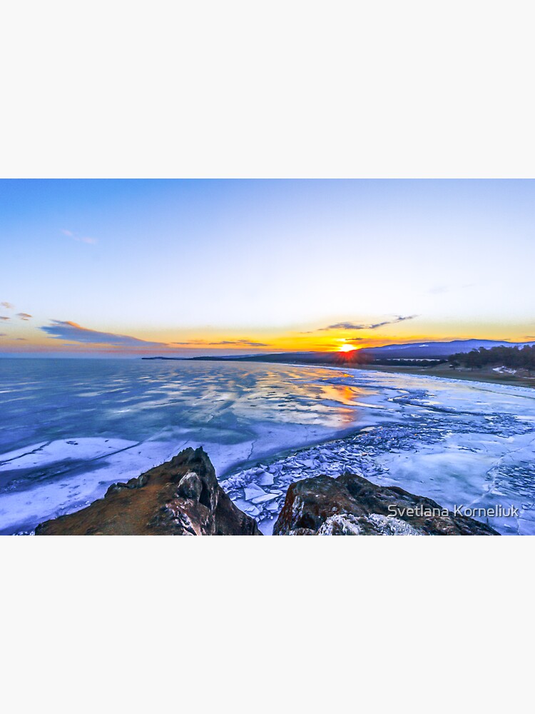Sunrise at lake Baikal by SvetlanaKorneli