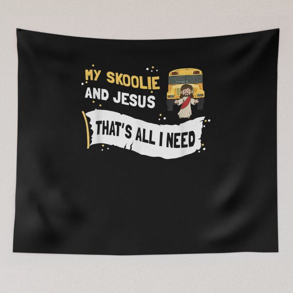 Item preview, Jesus Design For A Skoolie Camper  designed and sold by bar0zysbertha.