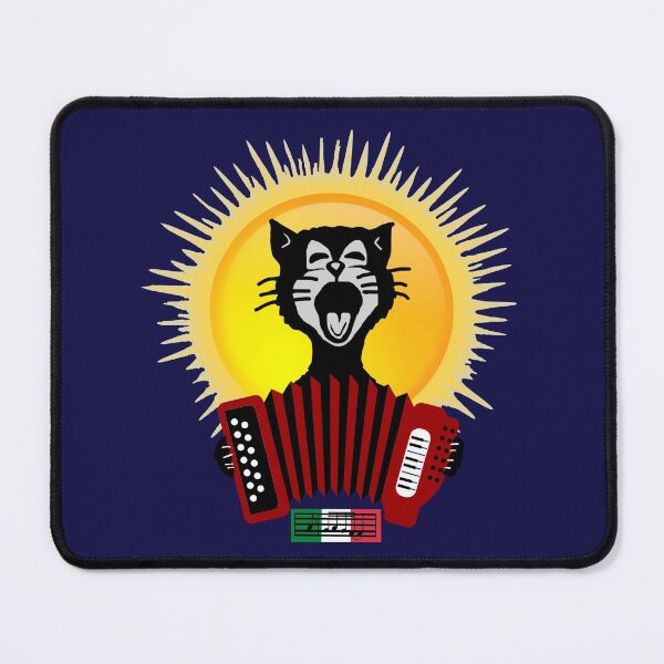 Item preview, O Sole Mio Accordion Playing Cat (My Sunshine Cat Accordionist) designed and sold by molamode.