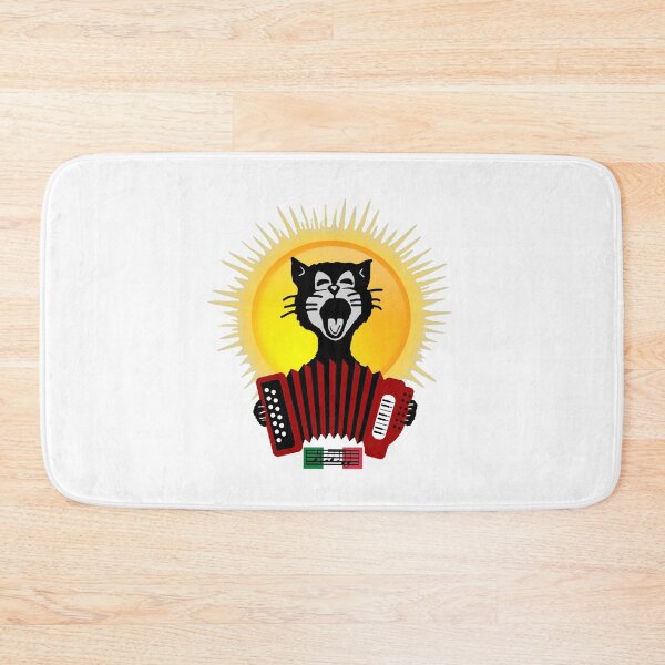 Item preview, O Sole Mio Accordion Playing Cat (My Sunshine Cat Accordionist) designed and sold by molamode.