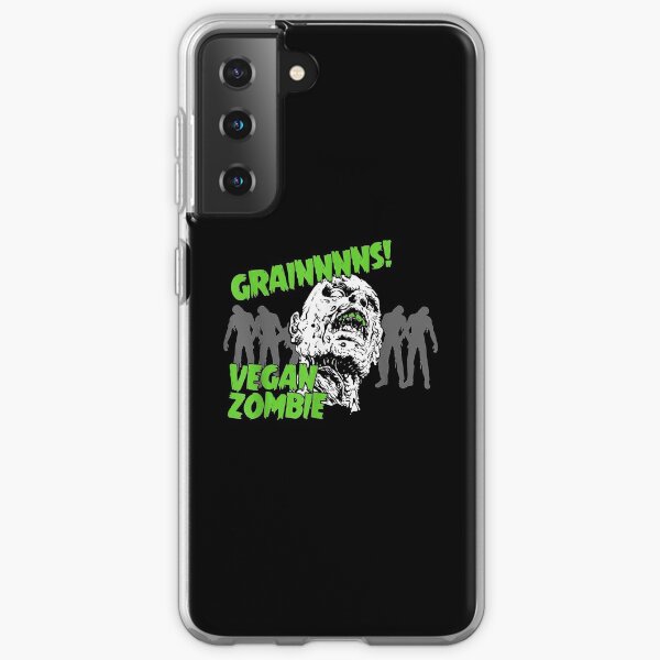 Halloween Grains Vegan Zombie Samsung Galaxy Soft Case
