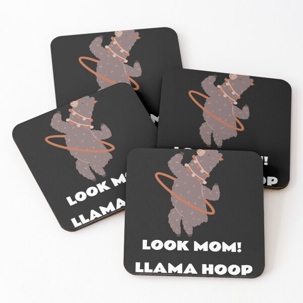 Item preview, Hula Hooping LLAMA HOOP LOOK MOM designed and sold by BestCoolStuff.