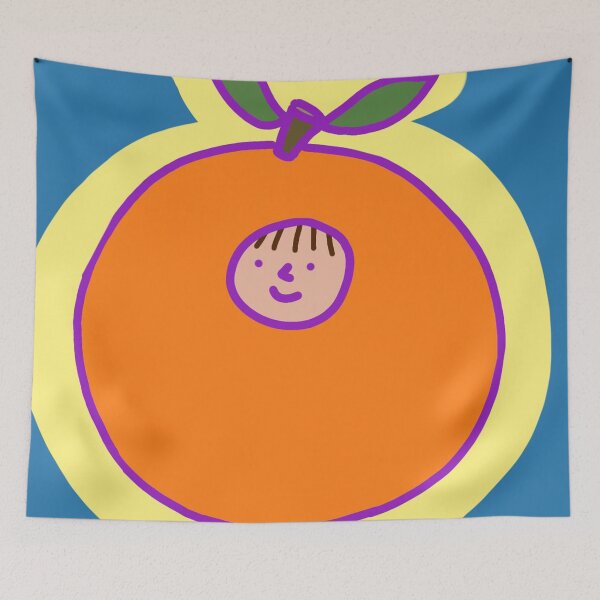 Item preview, A child in an orange suit designed and sold by OneginaEvgenia.