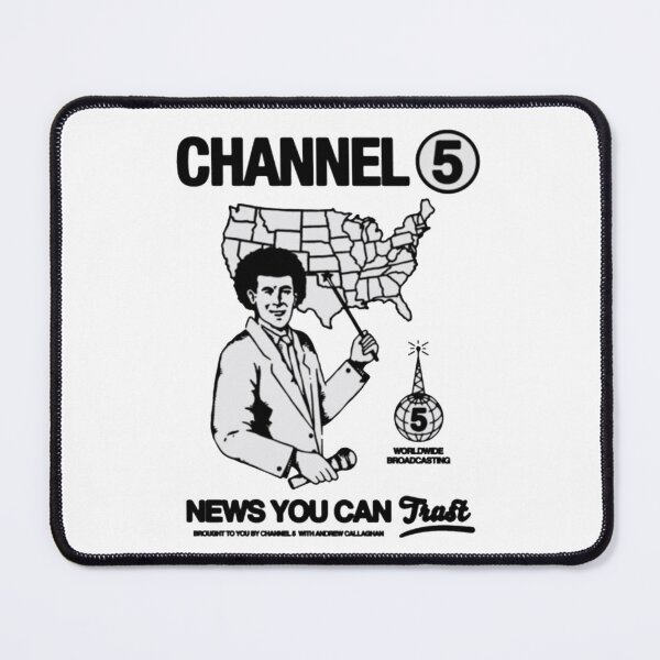 Item preview, Channel 5, news you can trust designed and sold by ICOAHEnding.