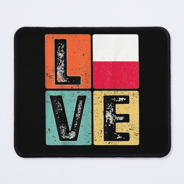 Item preview, Vintage Retro I Love Poland Flag For Polish Pride Gift designed and sold by bar0zysbertha.