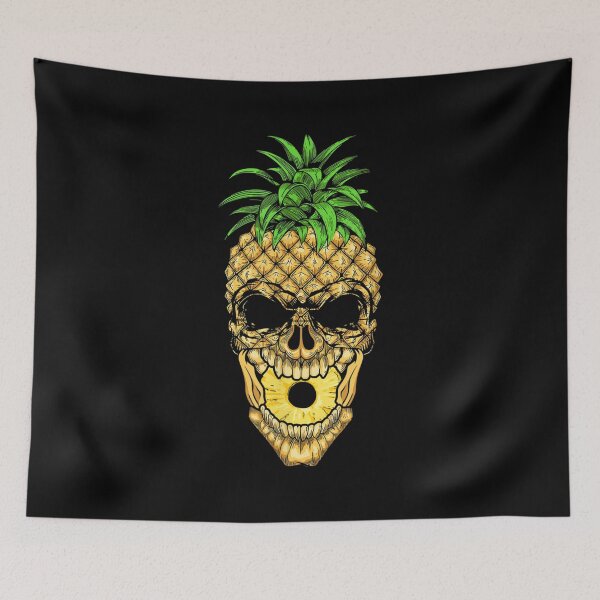 Item preview,  Hawaiian Pineapple Skull Halloween Party designed and sold by paudels.