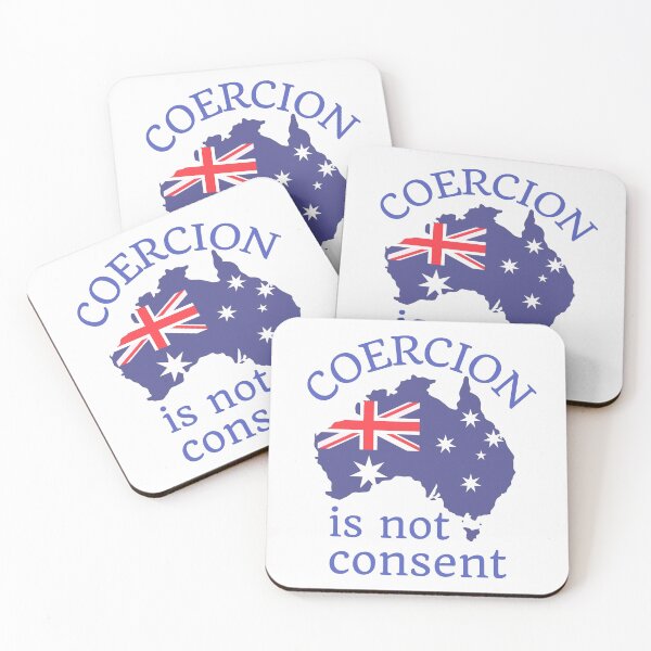 Item preview, Coercion is not consent designed and sold by Auntieck.