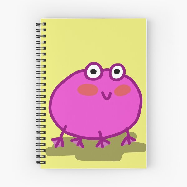 Item preview, Cute pink frog designed and sold by OneginaEvgenia.