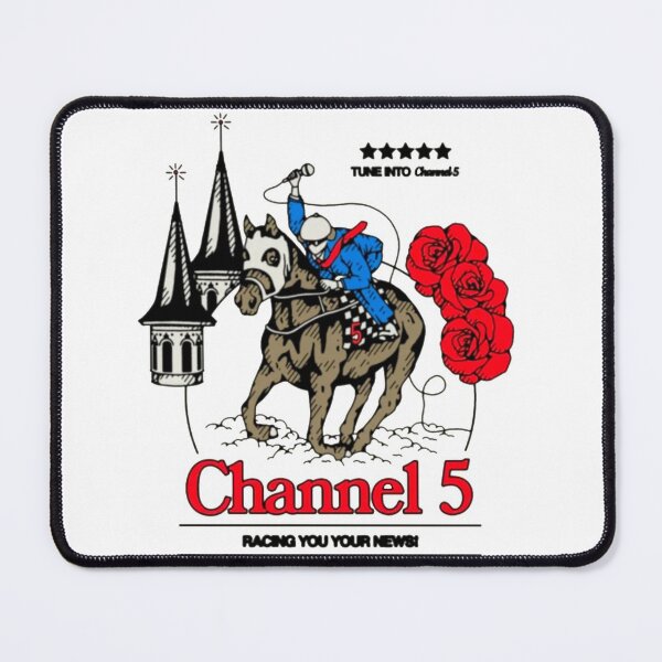 Item preview, Channel 5, racing you your news! designed and sold by ICOAHEnding.