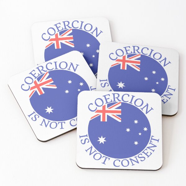 Item preview, Coercion is not consent designed and sold by Auntieck.