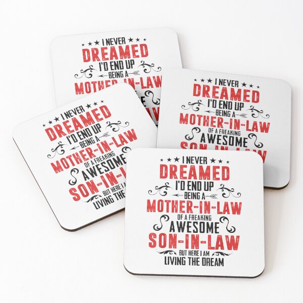 Item preview, I Never Dreamed I'd End Up Being A Mother In Law Son in Law T-Shirt  designed and sold by Persson-Brydson.
