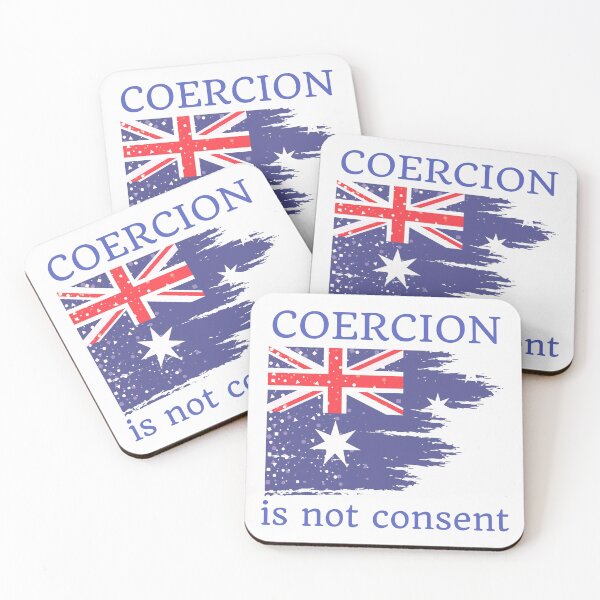 Item preview, Coercion is not consent designed and sold by Auntieck.