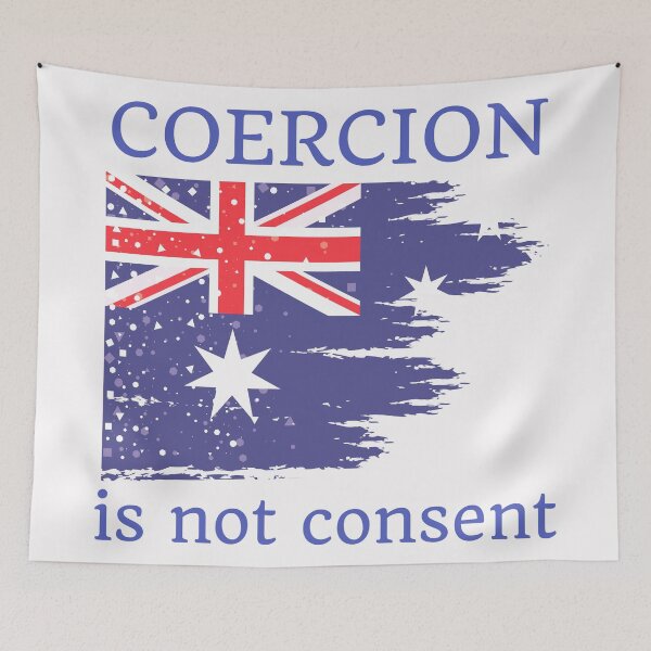 Item preview, Coercion is not consent designed and sold by Auntieck.