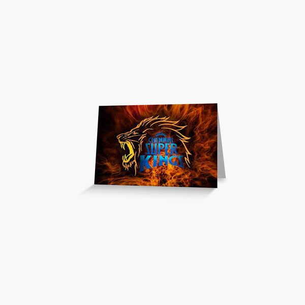 Item preview, Chennai Super Kings - fire logo art designed and sold by florum.