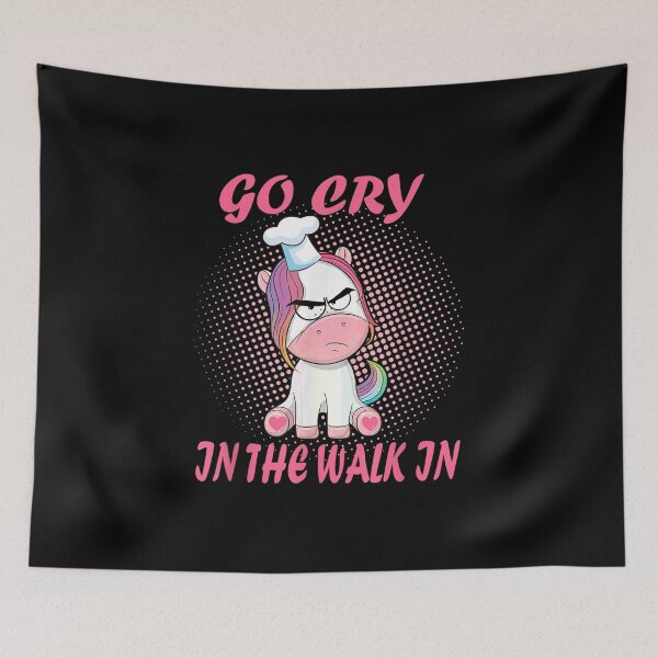 Item preview, Go Cry In The Walk In School Lunch Cafeteria Lady Unicorn designed and sold by Odertwahlgren.