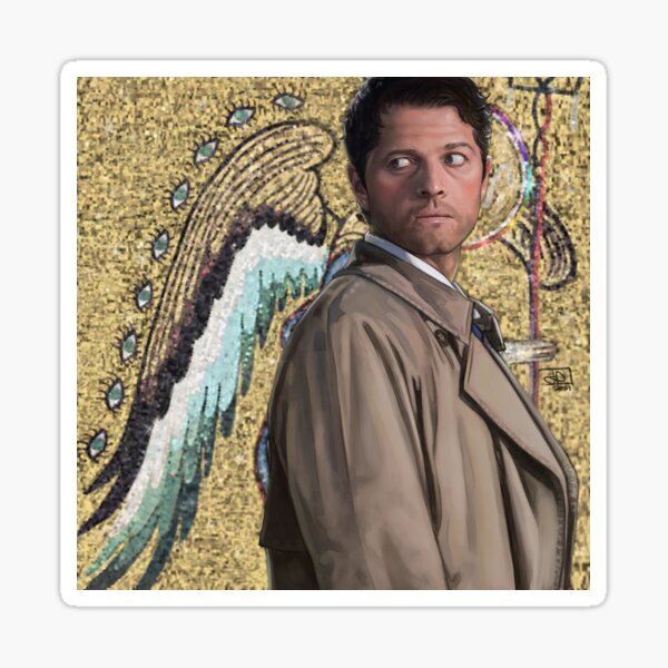 Supernatural  Sticker for Sale by Valentina Moia